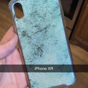 Mint green phone case